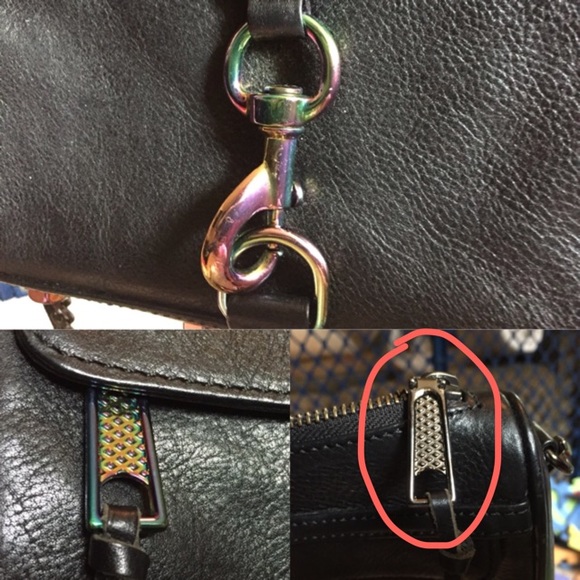 Rebecca Minkoff Mini MAC Iridescent Oil Slick Bag - Picture 6 of 6